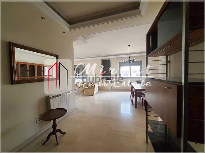 Large Balcony|180sqm Apartment For Sale Sin El Fil 315,000$ 4