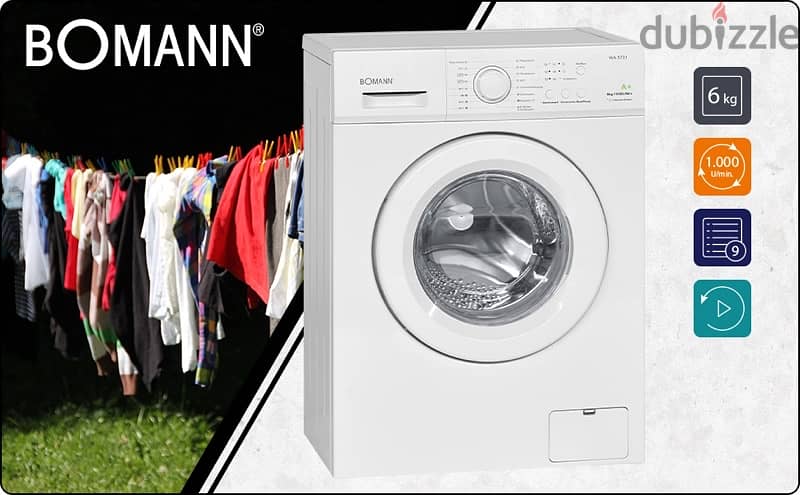 Bomann washing machine 1