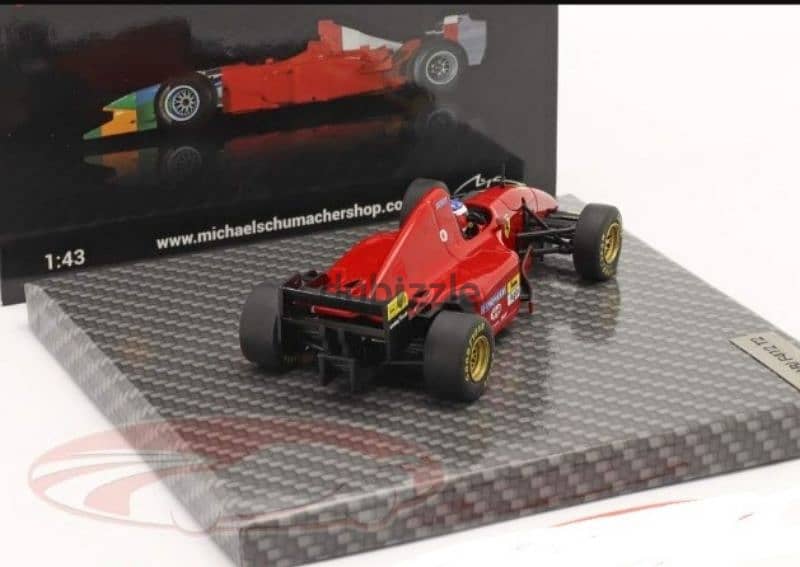 Michael Schumacher F412 T2(Test car Fioran 1995) diecast carl 1;43 4
