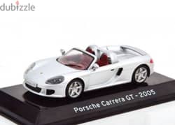 Porsche Carrera GT (2005) diecast car model 1;43.