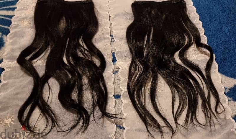 100% real hair extension 1