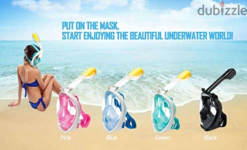 FLYBOO REVOLUTIONARY full dry snorkeling Mask/ 3 $ delivery