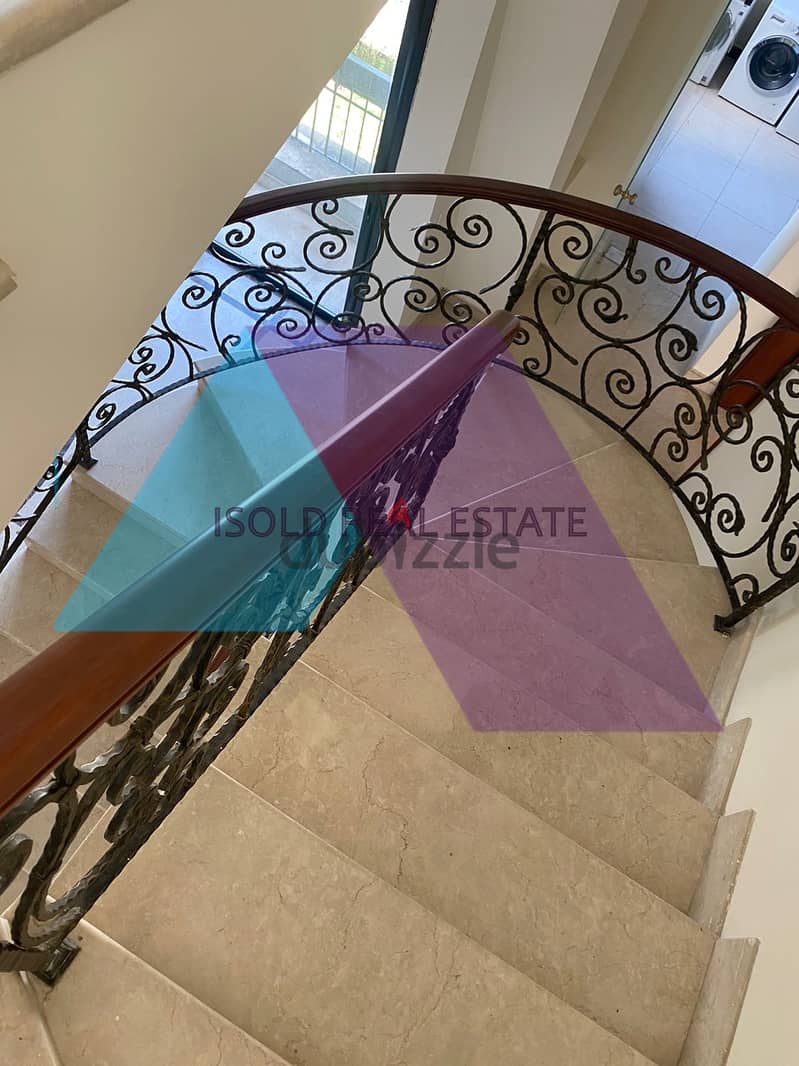A 420 m2 duplex Townhouse with a terrace and pool for sale in Gemayzeh 5