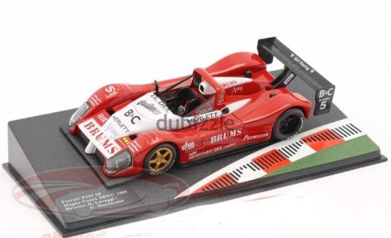 Ferrari F333 SP (1999) diecast car model 1;43. 0