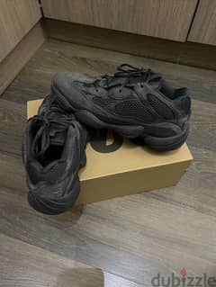 Adidas Yeezy 500 black size 44.5