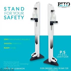 Soap - Sanitizer Pedal Dispenser - Foot mechanism - 0