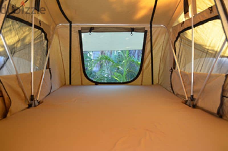 Car/Suv Roof Top Tent + External Room (Floor, Net, Door & Windows) 6