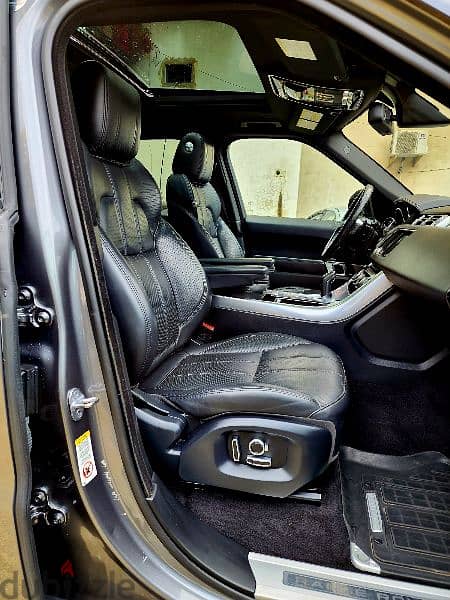Range Rover Sport DYNAMIC V8 4WD 2016 FULL+HEAD UP DISPLAY  شبه جديد 10