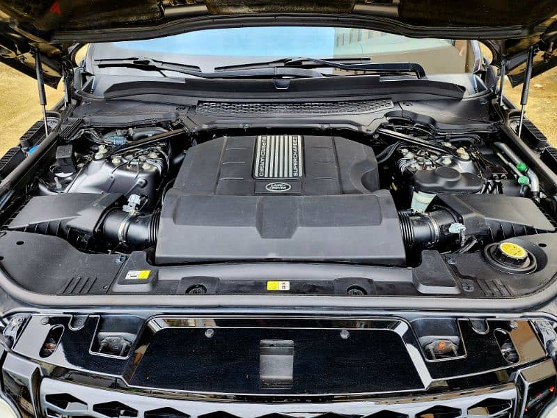 Range Rover Sport DYNAMIC V8 4WD 2016 FULL+HEAD UP DISPLAY  شبه جديد 19
