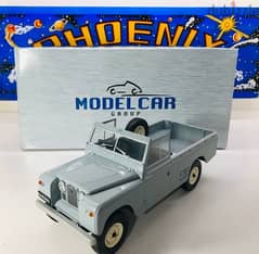 1/18 diecast Land Rover GREY Series 2 Pickup D109 NEW IN BOX 0