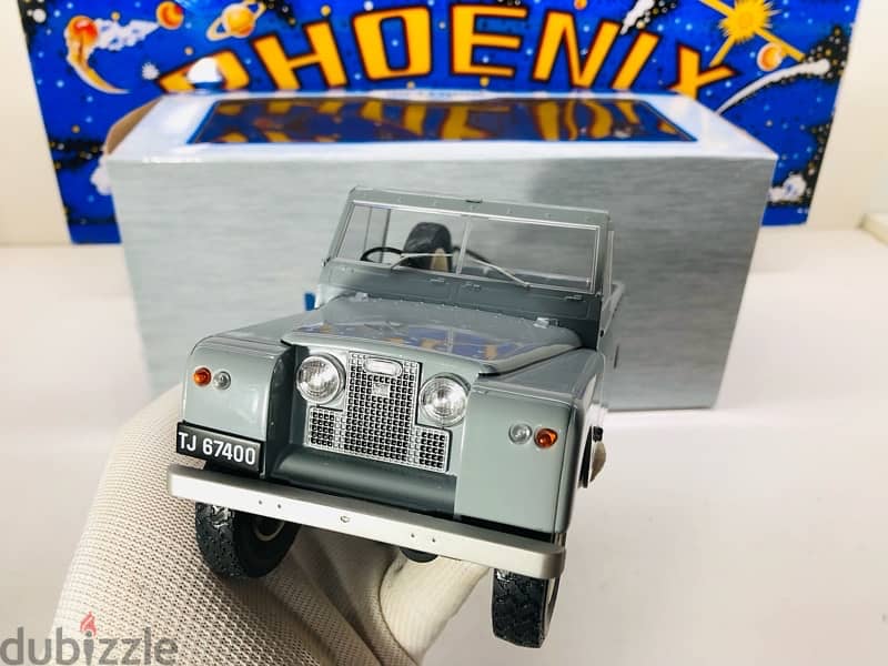 1/18 diecast Land Rover GREY Series 2 Pickup D109 NEW IN BOX 6