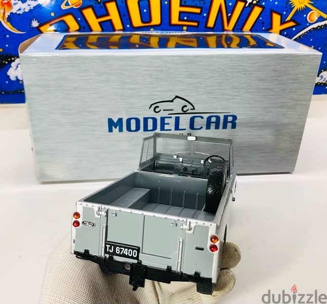 1/18 diecast Land Rover GREY Series 2 Pickup D109 NEW IN BOX 10