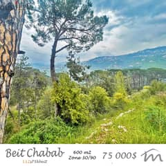 Beit Chabeb | 600m² Land | Road Access | 30/90 | Catchy Investment