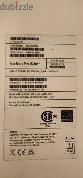 MacBook Pro (16-inch, 2023) M2 Pro Max 1