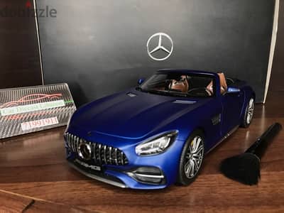 mercedes benz diecast model car acale 1/18 gt roadster