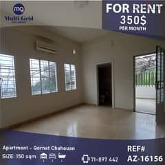 Apartment for Rent in Cornet Chahwan,AZ-16156,شقة للأجار في قرنة شهوان 0