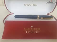 Sheaffer prelude fountain pen made in usa with box and papers 0