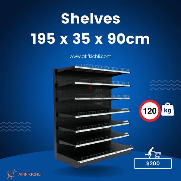 Shelves-Trolley-Basket New 7