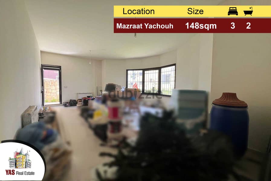 Mazraat Yachouh 148m2 | 100m2 garden | Classic | Quiet Street | NE | 0