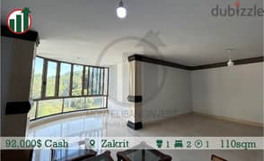 Catchy Apartment for Sale in Zakrit!