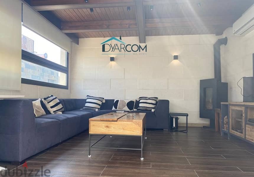 DY1596 - Jamhour Furnished Duplex Apartment For Sale! 2