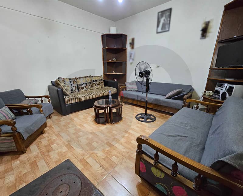RENT NOW THIS FULLY FURNISHED APARTMENT IN SHEILEH ! REF#IE00896 ! 1