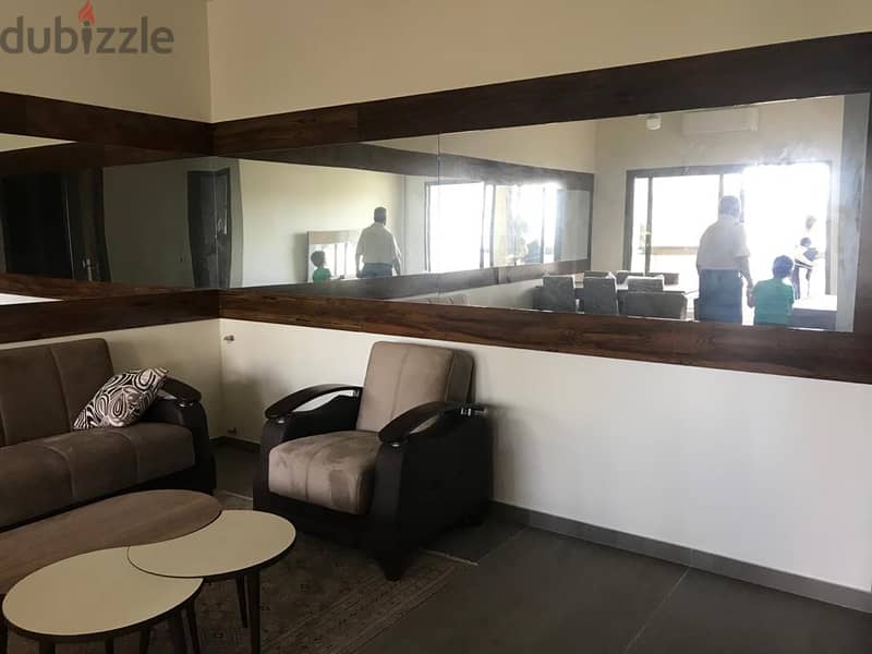 MANSOURIEH WITH VIEW 2 BEDS FULLY FURNISHED 120SQ , MANR-102 1
