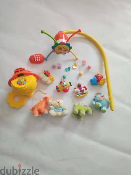 Animal Plush Mobile (with remote control) - Like New 6