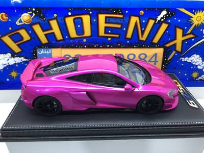 1/18 diecast RARE McLaren 675 LT Flash Pink (LIMITED 25 PIECES)