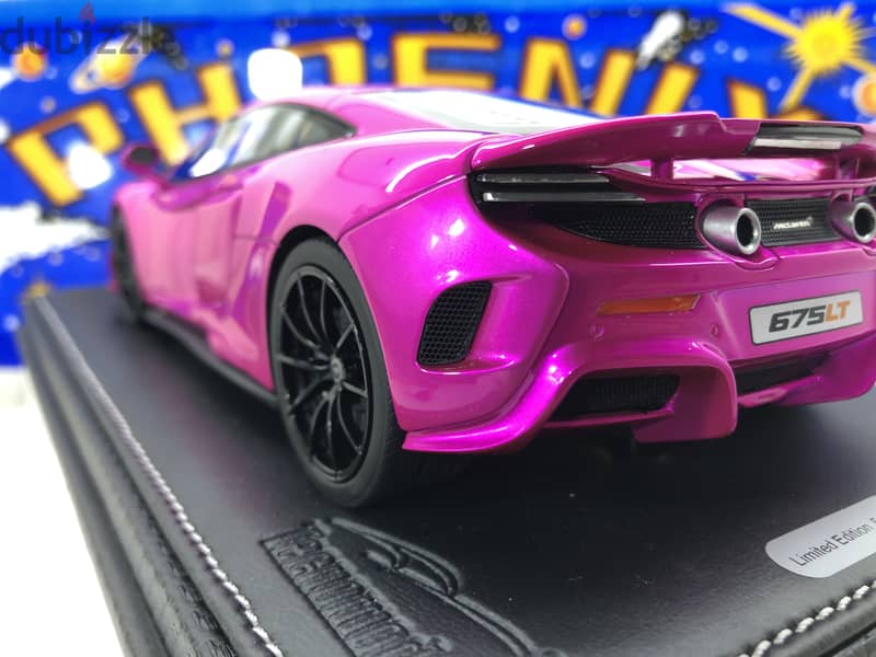 1/18 diecast RARE McLaren 675 LT Flash Pink (LIMITED 25 PIECES) 9