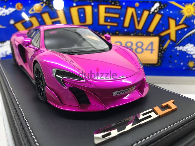 1/18 diecast RARE McLaren 675 LT Flash Pink (LIMITED 25 PIECES) 15