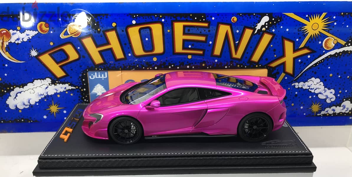 1/18 diecast RARE McLaren 675 LT Flash Pink (LIMITED 25 PIECES) 16