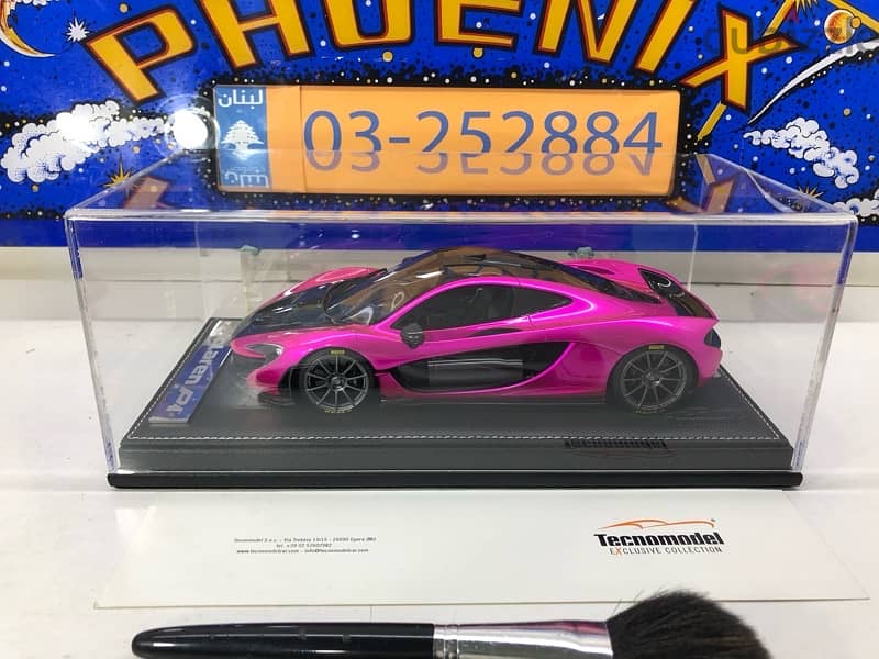 1/18 diecast  McLaren P1 RARE Flash Pink Metal (LIMITED 20 PIECES) 4