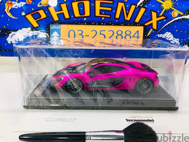 1/18 diecast  McLaren P1 RARE Flash Pink Metal (LIMITED 20 PIECES) 6