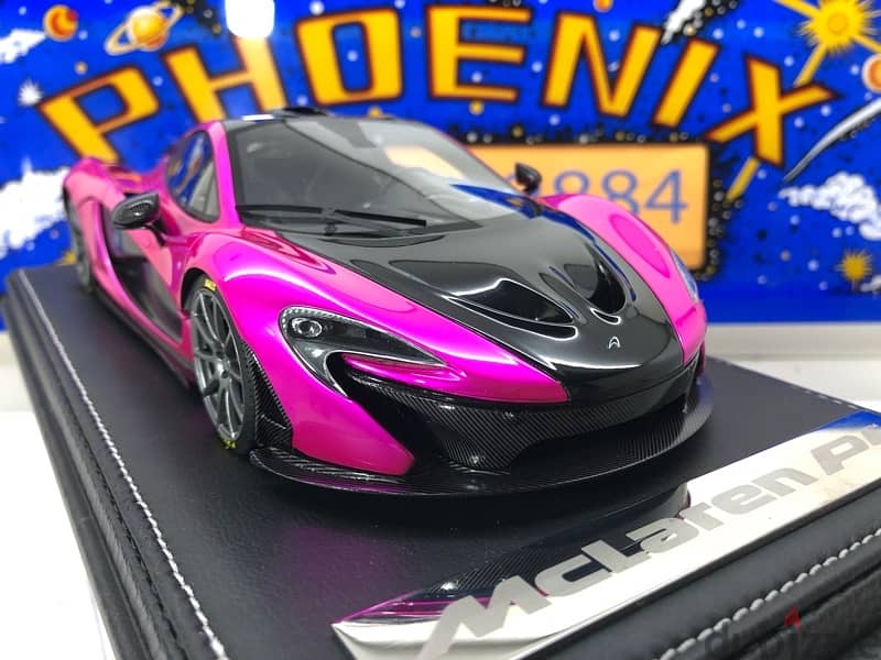 1/18 diecast  McLaren P1 RARE Flash Pink Metal (LIMITED 20 PIECES) 7