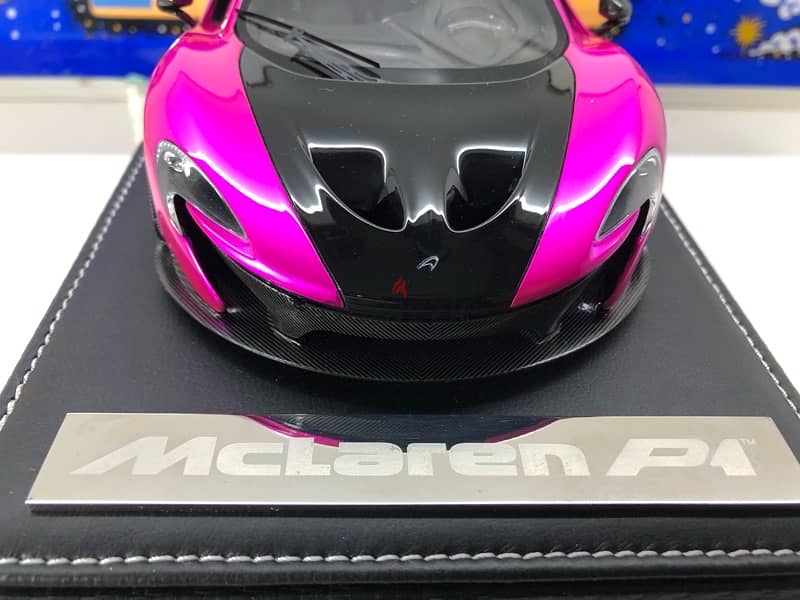 1/18 diecast  McLaren P1 RARE Flash Pink Metal (LIMITED 20 PIECES) 8