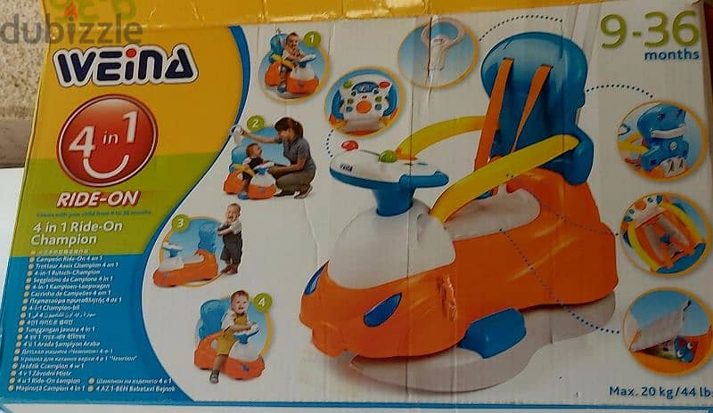 Weina Ride-On 4 In 1 2