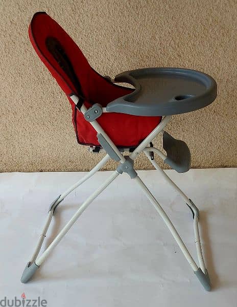 Bébé Doux High Chair (Red) - Like New 2