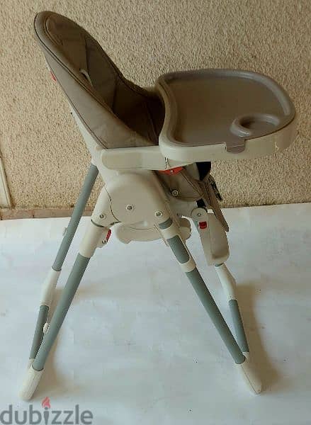 Bébé Doux High Chair (Grey) - Like New 4