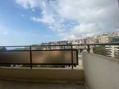 Apartment for rent in Beit chaar with open views.