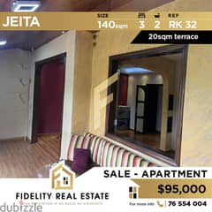 Apartment for sale in Jeita RK32 0