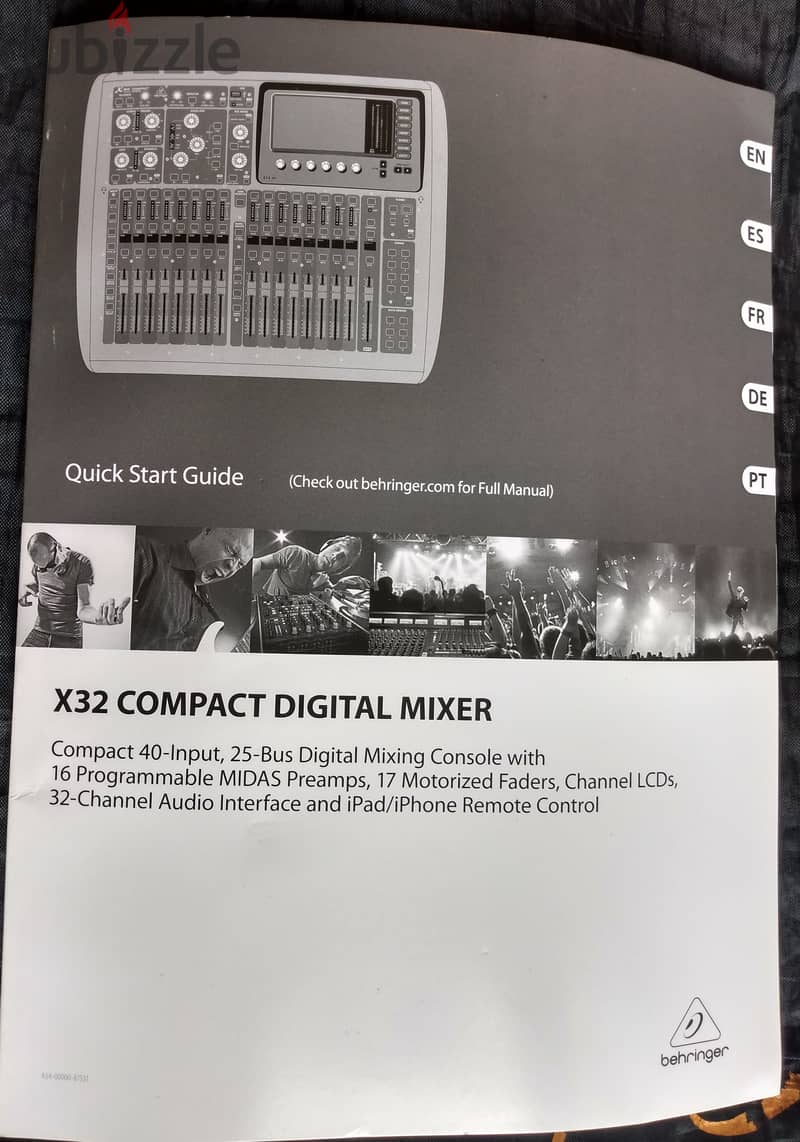 Digital Mixer - BEHRINGER X32 Compact w/ Flight Case 1