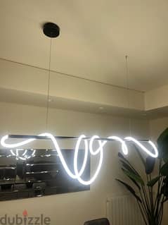 Like New modern hanging lamp for Sale 0