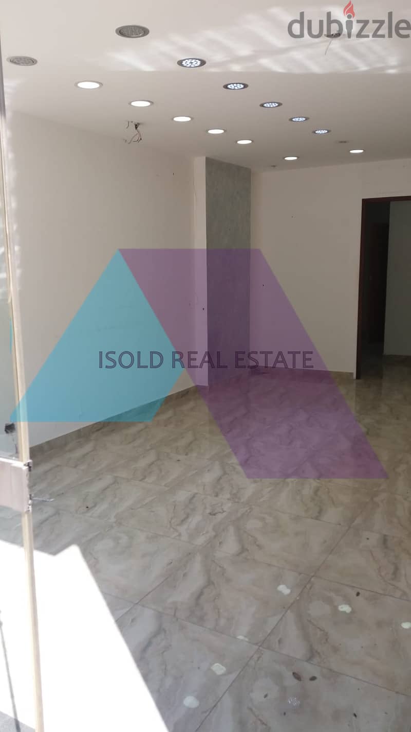 A 150 m2 store for  rent in Zalka, Prime location on the main road 1