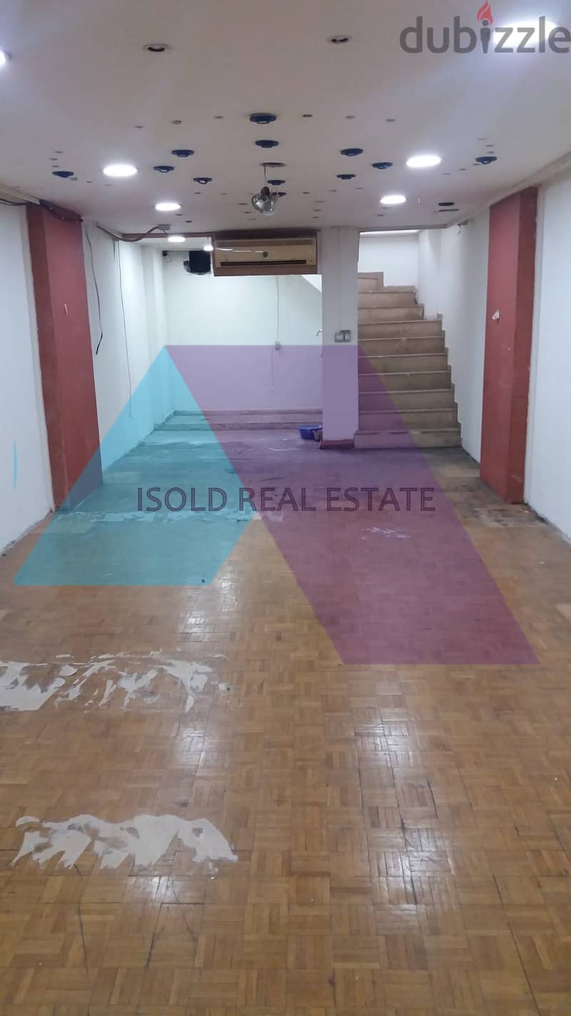 A 150 m2 store for  rent in Zalka, Prime location on the main road 3