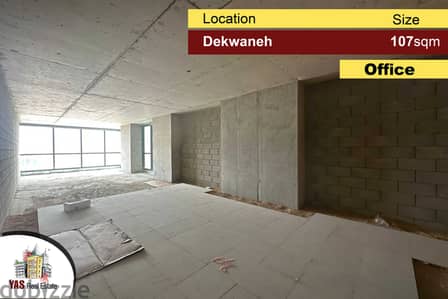 Dekwaneh 107m2 | Luxury | Office | Prime Location | MJ |