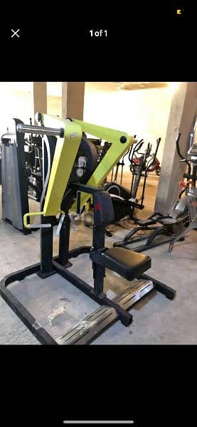 back Rows Hammer machine 03027072 GEO SPORT 0