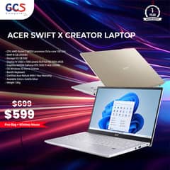 Acer Swift X Creator Laptop 0