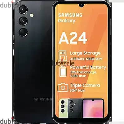 Samsung A24 6R/128gb original & new price 3