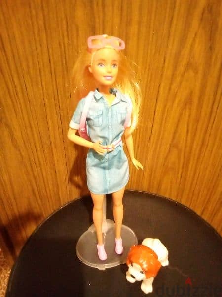 Barbie TRAVEL &PUPPY PLAY FASHIONISTAS great unflex doll +2 bags=18$ 4